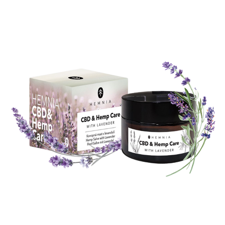 Hemnia CBD & Hanfpflege - universelle Hanfsalbe mit Lavendel, 250 mg CBD, (50 ml) im Mellow Peaks CBD Smartshop, Q24 Imst, Tirol