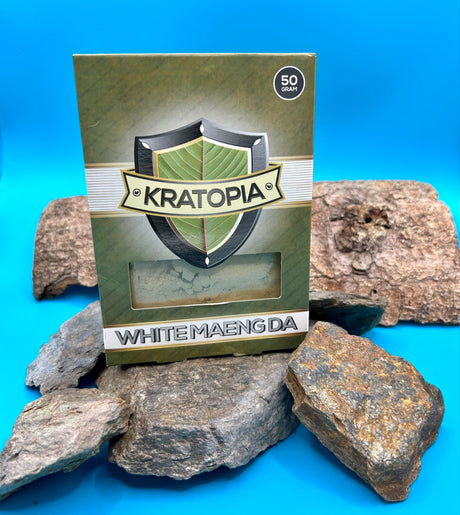 White Maeng Da Kratom – 50 gram im Mellow Peaks CBD Smartshop, Q24 Imst, Österreich mit Top Qualität online kaufen