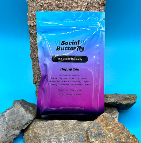 Social Butterfly Happy Tea – 7 gram im Mellow Peaks CBD Smartshop, Q24 Imst, Österreich mit Top Qualität online kaufen