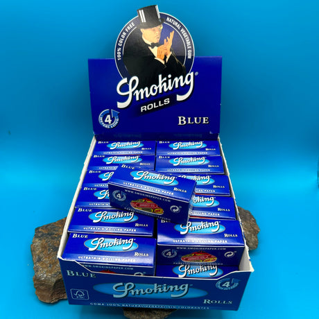 Smoking KS Blue Kombipack Blättchen + Tip (24 Stück) im Mellow Peaks CBD Smartshop, Q24 Imst, Österreich kaufen