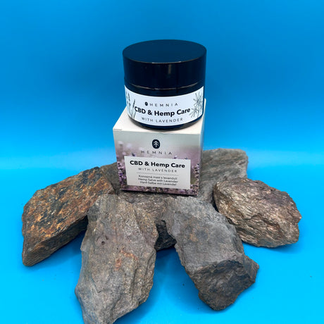 Hemnia CBD & Hanfpflege - universelle Hanfsalbe mit Lavendel, 250 mg CBD, (50 ml) im Mellow Peaks CBD Smartshop, Q24 Imst, Tirol