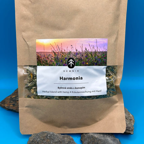Harmonia – Kräutermischung mit Hanf für eine bessere Verdauung, 50 g im Mellow Peaks CBD Smartshop, Q24 Imst, Österreich kaufen