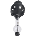 Gasmaske Bong schwarz/transparent