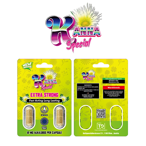 Kanna Extract Capsules Strong